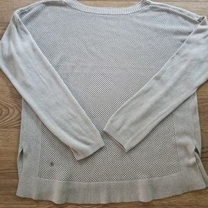 lululemon athletica Sweaters - Lululemon Soft Light Gray Sweater lululemon athletica Sweaters - Lululemon Soft Light Gray Sweater